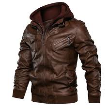 Jamickiki New Outdoor Fashion Mens Pu Leather Thin Motorcycle Jacket Coat 2 Colors Wish In 2020 Leather Jacket Men Faux Leather Jacket Men Leather Jacket With Hood