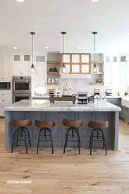 Rustic kitchen design farmhouse kitchen decor farmhouse style kitchen country modern farmhouse farm kitchen ideas country kitchen decorating cottage kitchen inspiration pastel kitchen decor. Kitchen Island Ideas Farmhouse Trendy Farmhouse Kitchen Modern Farmhouse Kitchens Farmhouse Kitchen Island