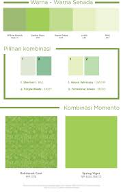 Official pinterest of nippon paint indonesia. Tone Warna Hijau Desainrumahid Com