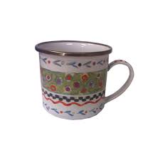 The versatility of this linneus 2 tiered stand is endless. Giftsden Mackenzie Childs Enamel Snowman Child S Mug
