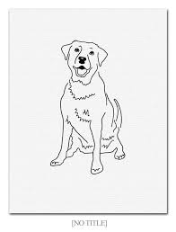 Labrador Line Art Minimalist Wall Art Drawing Dogs Pets Etsy Dog Drawing Simple Line Art Drawings Art