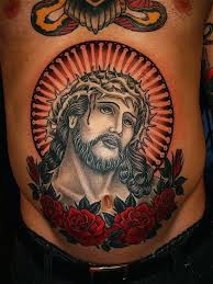As you can see this tattoo of jesus has a heart inked as well. Jesus Tattoos Tons Of Jesus Tattoo Designs Ideas Tattoo Me Now