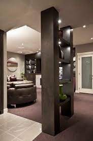 Here are some ideas to get the design juices flowing. Creative Ways To Incorporate Support Columns In Design Mecc Interiors Inc Home Home Remodeling Basement Design