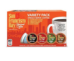 San francisco bay espresso can be brewed like a regular cup of coffee. San Francisco Bay Onecup Variety Pack Coffee 80 Count Onecup For K Cup Brewer Caffeinated Breakfast Breakfast Blend Coffee Varieties Single Serve Coffee