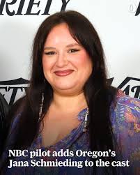 Variety reports that an NBC comedy pilot that was scheduled to film in  Portland in late May will star Jana Schmieding, who grew up in Canby;  former “Saturday Night Live” cast member