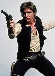 In interviews, ford has been known to grumble his answers, and not really care for years. Han Solo Wikipedia