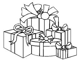 Walking through a winter funderland. How To Draw Christmas Presents Coloring Pages Kids Play Color