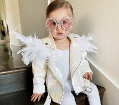 How costume designer julian day recreated elton john's flamboyant outfits for the elton's costumes, by contrast, become increasingly madcap throughout the film as the singer. Easy Toddler Elton John Costume For Halloween Thestylesafari