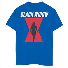 Free shipping on orders over $25 shipped by amazon. Boys 8 20 Marvel Black Widow Logo Silhouette Graphic Tee