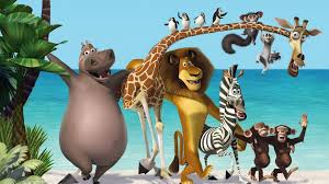 Madagascar Madagascar Go To The Movies Fondo De Pantalla De Dibujos Animados Peliculas De Animacion Madagascar
