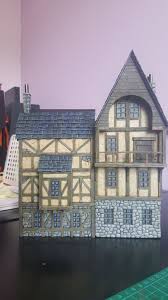 Chris Da Silva Medieval Houses Warhammer Terrain Architecture