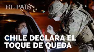 El toque de queda se refiere a la prohibición o restricción, establecida por instituciones gubernamentales, de circular libremente por las calles de una ciudad o permanecer en lugares públicos. Coronavirus Chile Declara El Toque De Queda Youtube