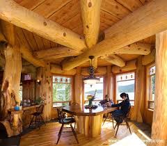 How We Build Log Homes And Cabins Pioneer Log Homes Of Bc Log Homes Rustic House Log Cabin Homes