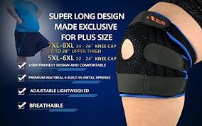 The True Biggest Size Knee Brace Support On Amazon For Plus Size By Motion Infiniti For Acl Meniscus Tear And Arthritis 5xl 6 Meniscus Tear Knee Knee Brace