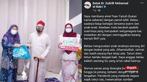 We did not find results for: Ditinggalkan Suami Bersama Hutang Rm1 Juta Nasib Wanita Ini Dapat Perhatian Dr Zulkifli Oh Media