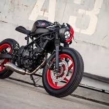 Gixxer Cafe Racer By Fcr Inazuma Cafe Racer Super Bikes Classic Bikes Bobber