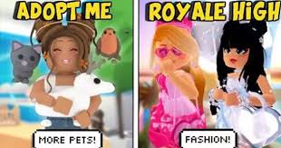 What do you adopt in roblox adopt me? Choose And We Ll Tell If You Are Team Adopt Me Or Team Royale High Diggfun Quizzes