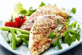 In comparison a 4 ounce raw boneless chicken breast is about the size of a deck of cards. Chicken Breast Nutrition Facts Nutritional Information For Grilled Chicken Breast