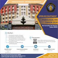 Lowongan kerja jambi terbaru terbaru dec 25, 2020 1 316. Loker 5 Hukum Ub