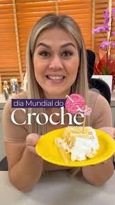 No Dia Mundial do Crochê, celebrado junto com a Roda de Crochê no Fundo  Social, recebi uma homenagem muito especial: o primeiro pedaço do bolo  dedicado a mim 💜, Agradeço imensamente esse gesto de ...