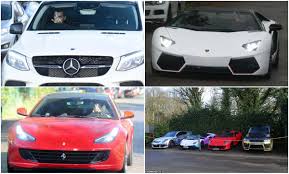 Known for years as the other team in its own city, manchester city has established itself as a forced to be reckoned with in the premier league. Luxury Cars Of Football Players Premier League