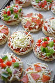 Freezer English Muffin Mini Pizzas Recipe Recipes Food Convenience Food