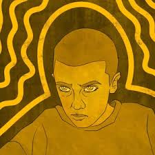 Buy Stranger Things Art Poster, Eleven Art Inspired Digital Print by  Adreadesigns Online in India