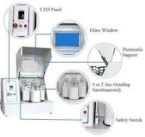 Square Planetary Ball Mill (2L, 4L, 6L, 8L, 10L, 12L, 20L, 40L, 60L, 100L)
