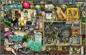 Maybe you would like to learn more about one of these? Colin Thompson The Cupboard Under The Stairs Whimsical Art Poster Prints Art