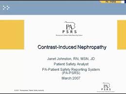 Contrast Induced Nephropathy Youtube