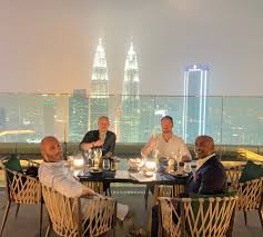 Celebrating my team achievement with afternoon tea at altitude, banyan tree last 2 week. Review Of Vertigo And Horizon Grill At Banyan Tree Kuala Lumpur The Rooftop Guide