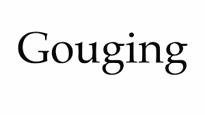 How To Pronounce Gouging Youtube