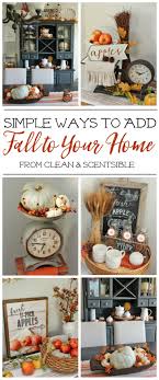 Best 80 modern and beautiful apartment decor ideas. Simple Fall Decor Inspiration Clean And Scentsible