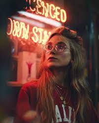 Websta Andrewhandzyn Lights Of Soho Oliviabynature Night Photography Portrait Neon Photography Artistic Fashion Photography