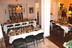 Birthday Black And Gold Table Setting Gold Black And White My 30th Birthday Dinner Party Sevenlayercharlotte Black And Gold Centerpieces Birthday Dinner Party Pink Gold Party Decorations