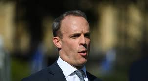 Senior officials in the foreign secretary's department advised last friday that he should make immediate contact with afghan foreign minister hanif atmar as the taliban advanced on kabul. Dominic Raab Warns Against War In Middle East After Iran Bombs Coalition Bases