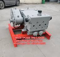SJS SERVA TPB600 TPC600 TPBCD600 Triplex Plunger Mud Pump ...