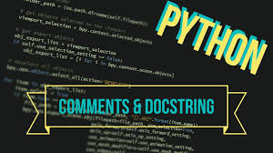 To request changes to these standards, please file an rfc. Python Ep 24 Comments And Docstrings Youtube