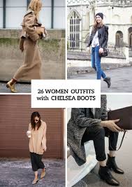 The chelsea boot is a style you have to have and one you'll find you'll find yourself wearing again and again! 26 Stunning Outfits With Chelsea Boots For Fashionable Ladies Styleoholic