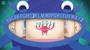 Little blue sees the word tickle, so he tickles it twice with a feather, making it laugh twice. Ana S Apps Endless Alphabet And Endless Reader Pixelkin