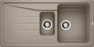 Large kitchen items such as baking the kitchen sink offers clean lines and a simple but spacious single bowl design. Sona 6 S Silgranit Black W O Drain Remote Control With Colander Blanco