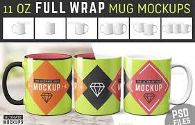 Use our sublimated mockups to promote your designs! Free Coffee Mug Mockup 11 Oz Sublimation Cup Freedownload Ê–