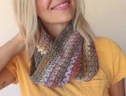 It is nothing more than repeating the basic knit stitch over and over again. Easy Infinity Crochet Scarf Pattern 3 Hours Or Less Melanie Ham