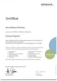 Ausgestellt wird diesen genesenen dann ein zertifikat. Komed Medical