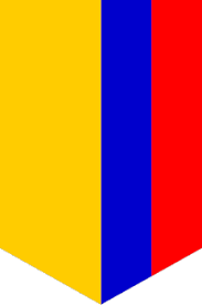 This flag is upside down because the narrow white bands are on top. Colombia Use Of Flags