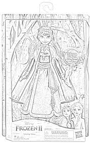 Frozen 2 coloring paper dolls of elsa and anna. The Holiday Site Coloring Pages Of Anna And Elsa Singing Dolls Free And Downloadable