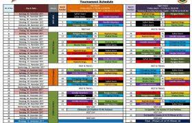 Bpl Match Fixture Schedule And Time Table