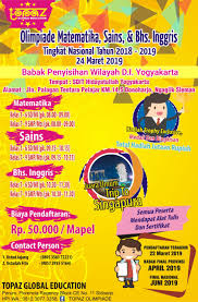 Juli 2021 (51) juni 2021 (81) mei 2021 (246) april 2021 (472) maret 2021 (1313) februari 2021 (564) januari 2021 (187) desember 2020 (509) november. Yuuk Ikuti Olimpiade Matematika Sains Bahasa Inggris Tingkat Nasional Di Sdit Hidayatullah Sdit Hidayatullah