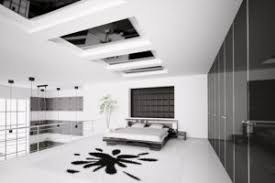 ديكور غرف نوم مودرن وغرف نوم تركية باللون الأبيض والأسود ديكورات أرابيا