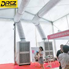 Moreover, few tent air conditioners are noisy, heavy and unfit for camping trips, though they claim to be portable ac units. Drez 12 Ton Ac Unit Tent Air Conditioner Fast Installation For Outdoor Event Tent Aircon Us Compress Guangzhou Drez Exhibition Co Ltd